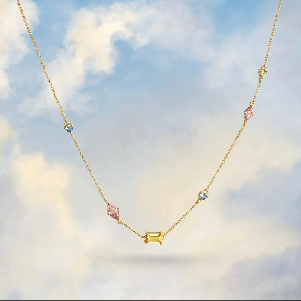 Gemstone necklace
